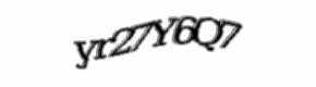 Security check image, please type the characters shown
